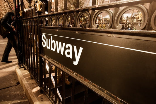 Vintage subway, New York City