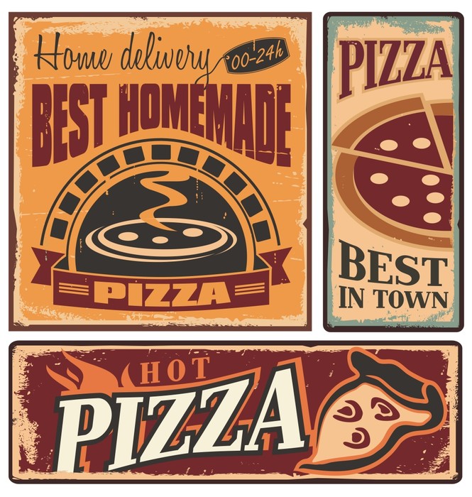 Vintage pizzeria
