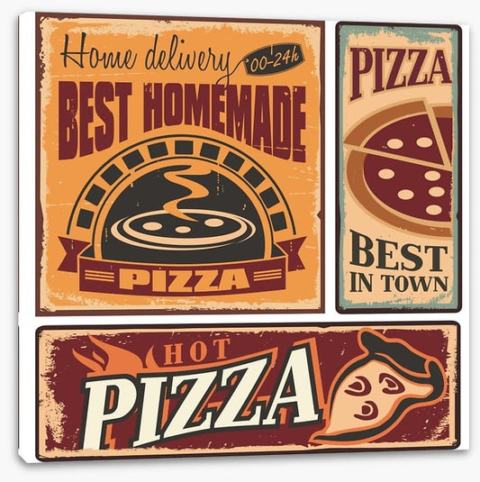 Vintage pizzeria