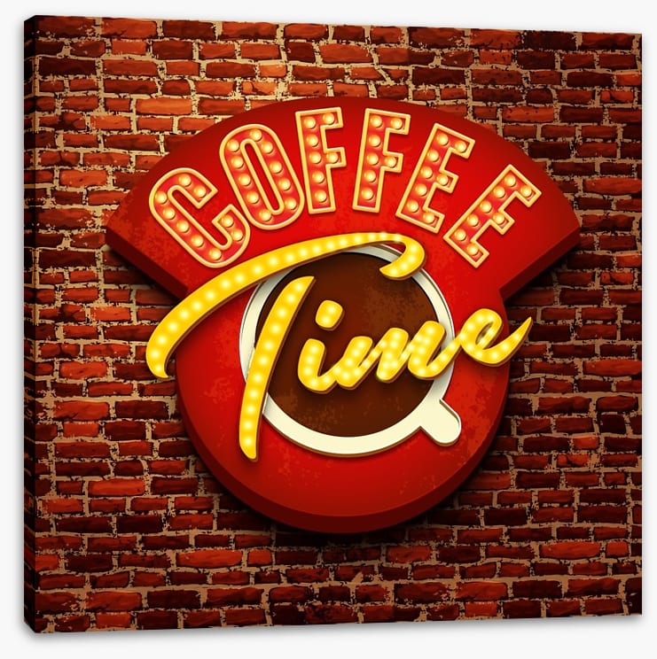Coffee time sign