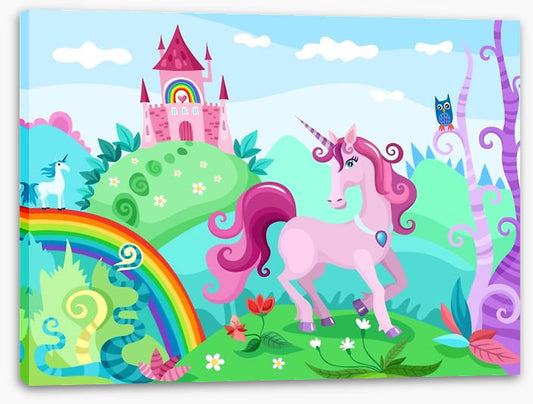 Springtime unicorn