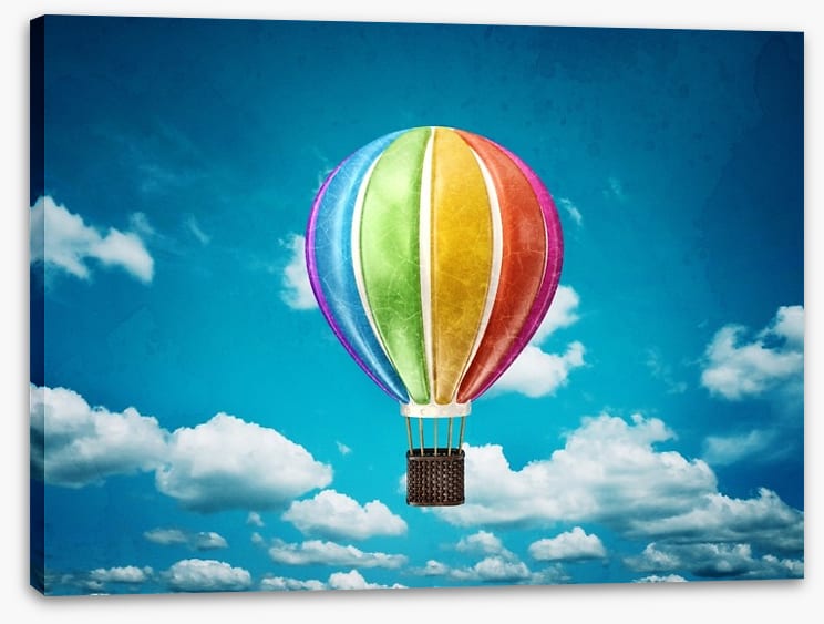 Vintage balloon adventure