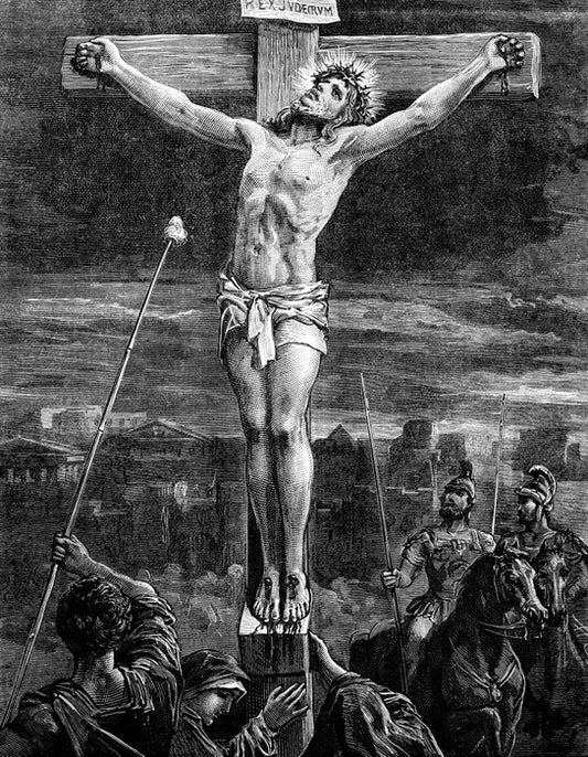 The crucifixion of Christ