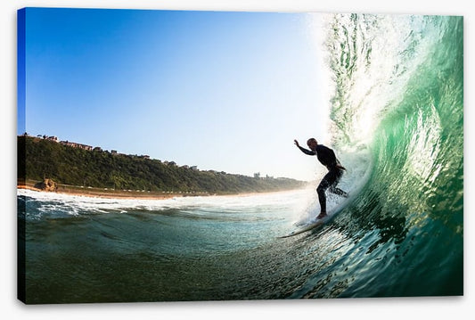 Dropping the hollow wave