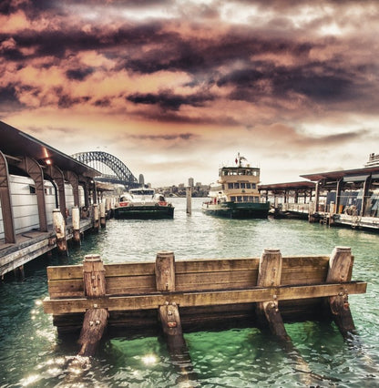 Circular Quay at dusk