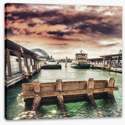 Circular Quay at dusk
