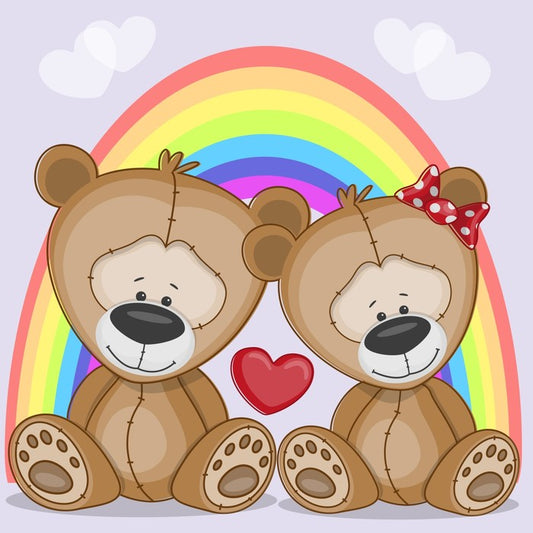 Romance under the rainbow