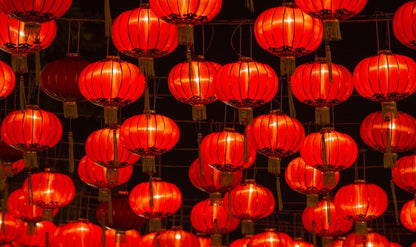 New year lanterns