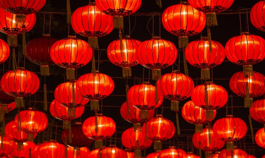 New year lanterns