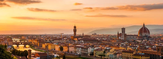 Florence sundown panorama