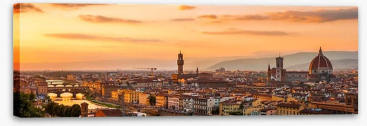 Florence sundown panorama