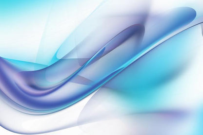 Cool blue swirl
