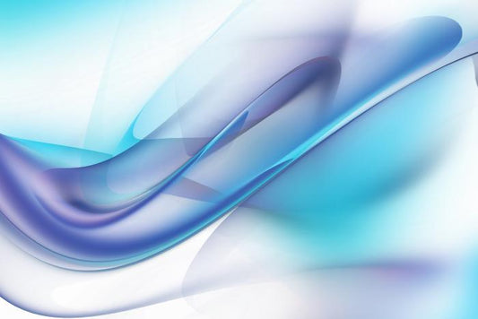 Cool blue swirl