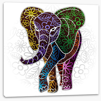 Elephant batik