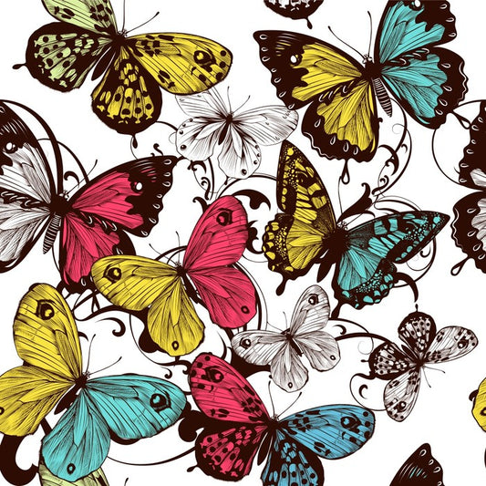 Butterfly flourish