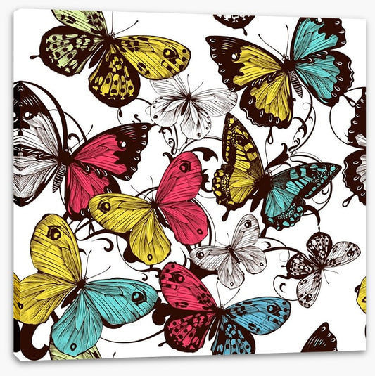 Butterfly flourish