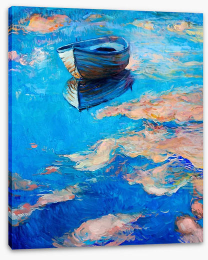 The blue boat