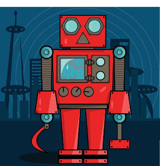 Little red robot