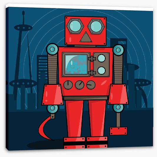 Little red robot