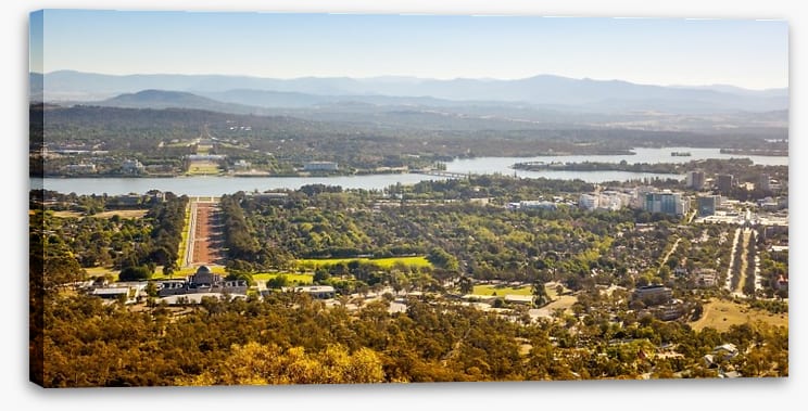 Canberra birds eye
