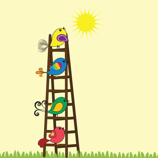 Sun ladder birds