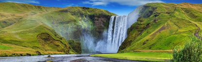 Beautiful torrent of Skogafoss