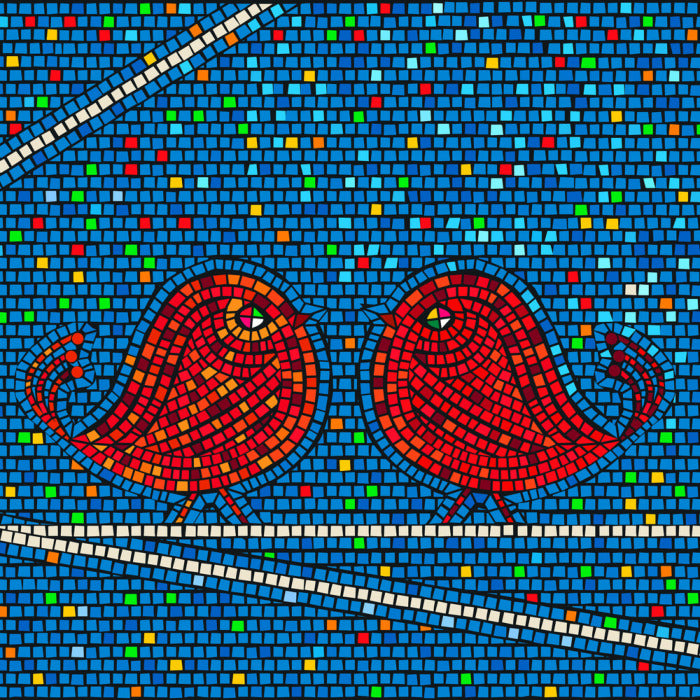 Little birds red