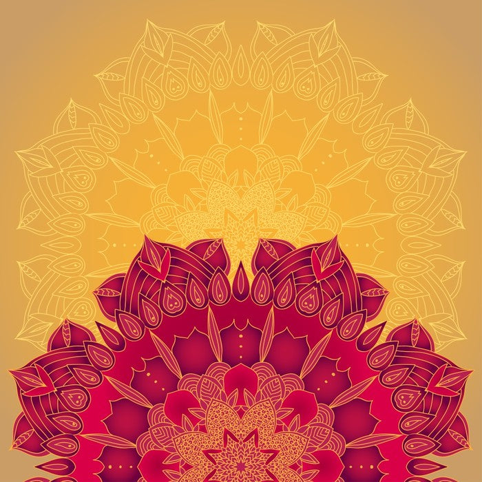 Rich mandala stars
