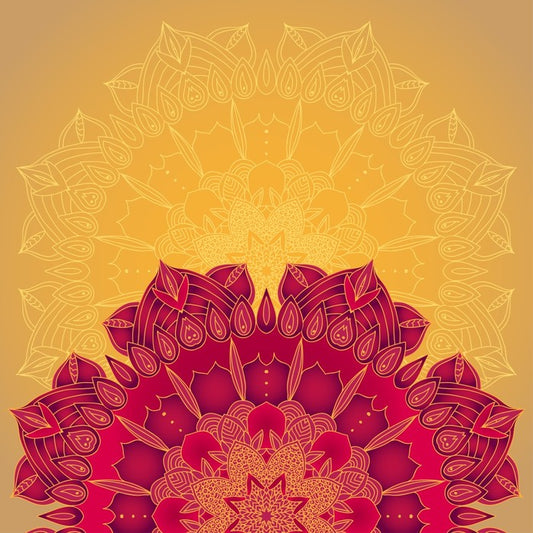 Rich mandala stars