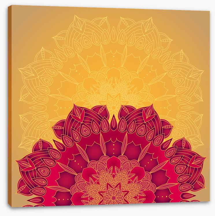 Rich mandala stars