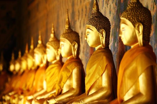 Golden buddhas