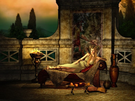Waiting on the chaise