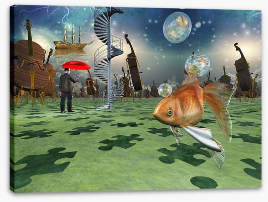 The puzzling goldfish
