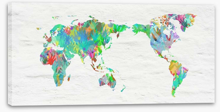 Hands of the world