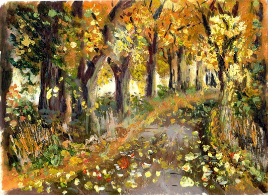 The Autumn path