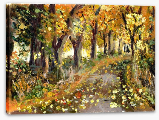 The Autumn path
