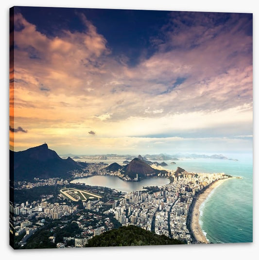 Rio de Janeiro aerial, Brazil
