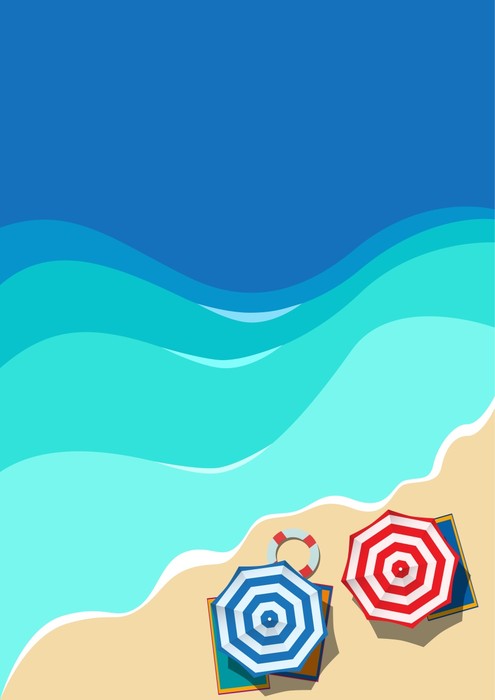 Umbrellas at the beach