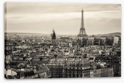 The rooftops of Paris