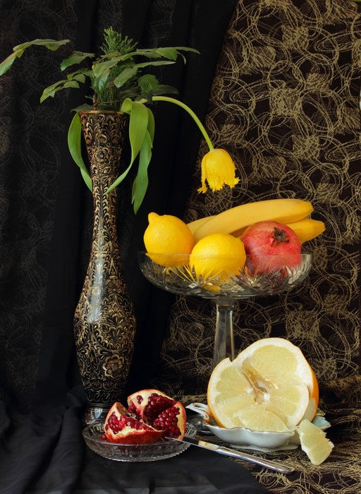 Fruits and flower
