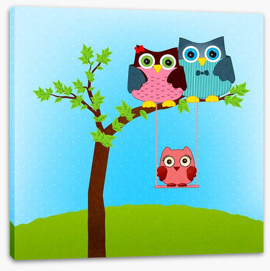 Baby owl swing