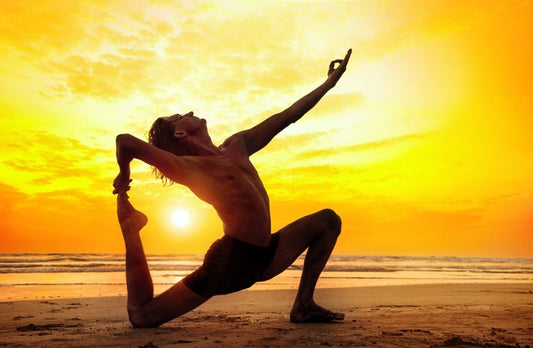 Sunset yoga