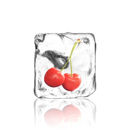 Cherry in ice