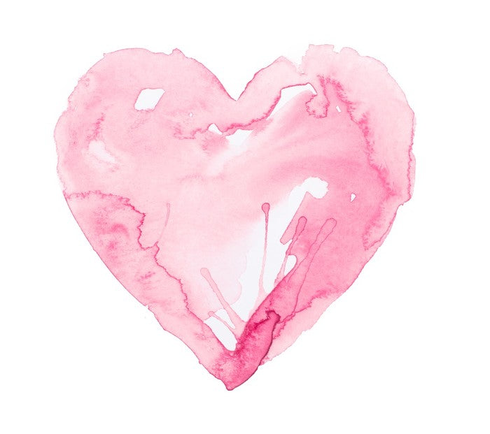 Watercolour heart