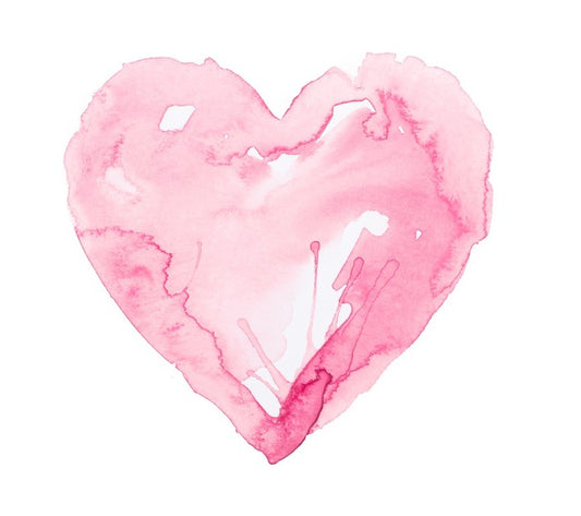 Watercolour heart