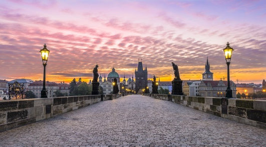 Charles Bridge sunrise