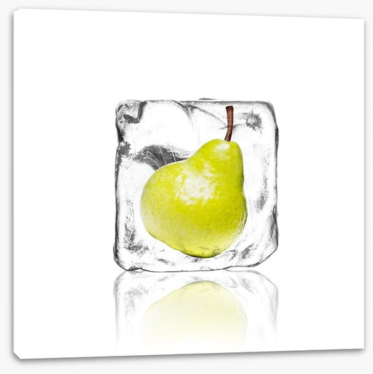 Pear in ice