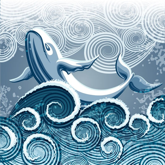 Dancing whale
