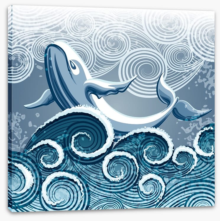 Dancing whale