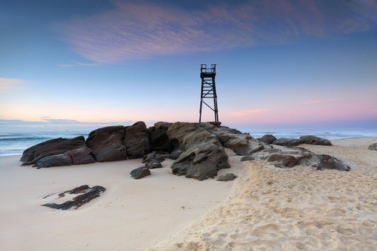 Redhead Beach at dawn